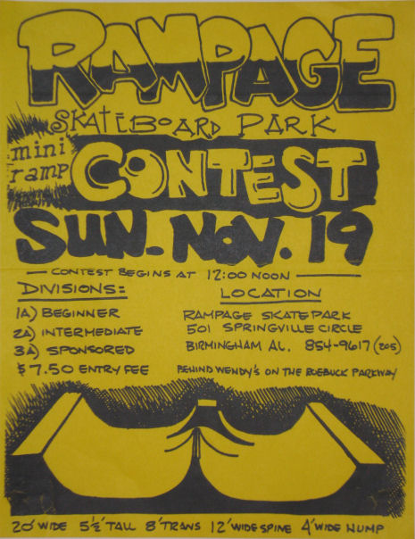 Mini-ramp contest @ 1988