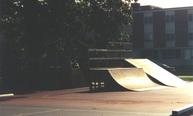 Another view of Holland, Michigan skatepark