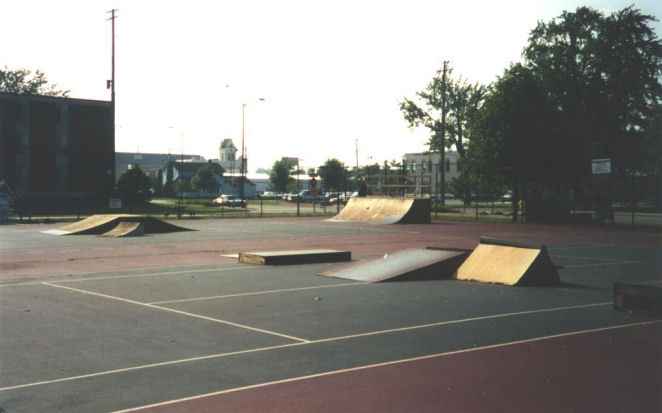 Solomon skating in Holland, Michigan @ Summer 1996