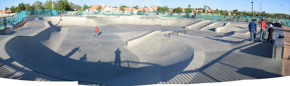 Gilbert Skatepark overview again