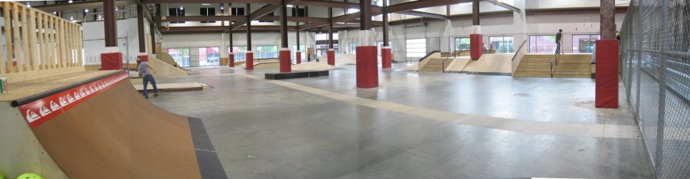 Mall of Georgia Skatepark full view