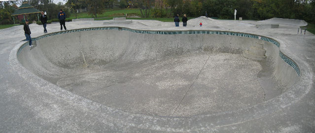 Powell Skatepark in Columbus, OH on day 3 of AoS-fest III @ Oct 23, 2005