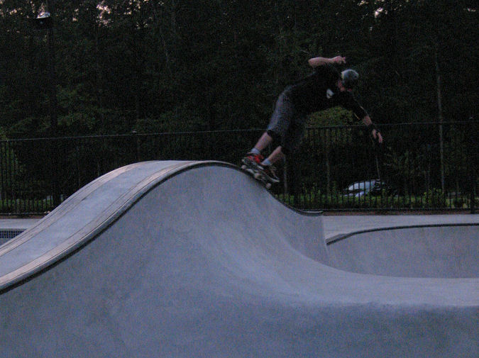 Ray 50-50s over the tombstone