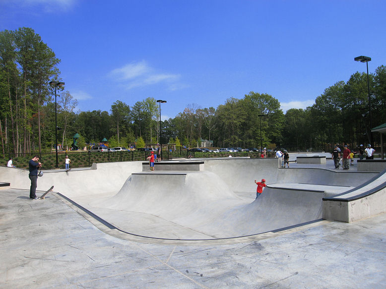 What a beautiful day for some skateboarding!