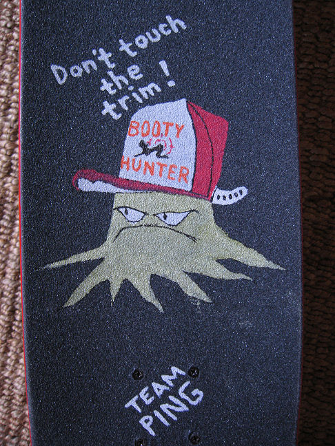Detail view of Early Cuyler from Squidbillies