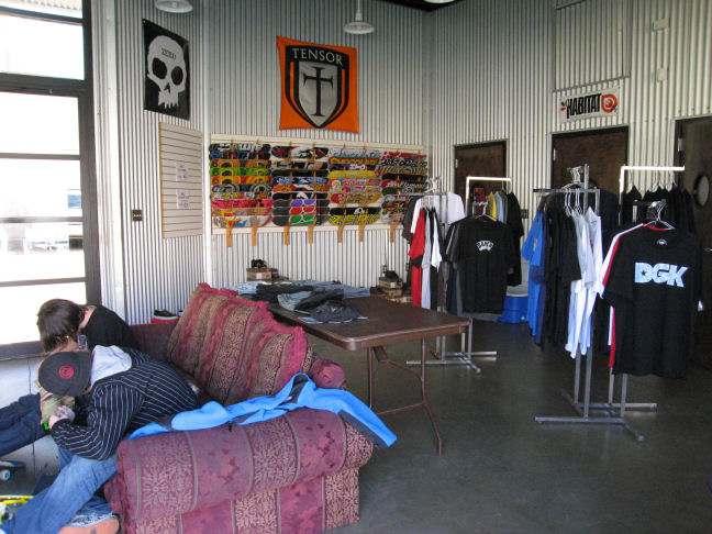 other side of the shop